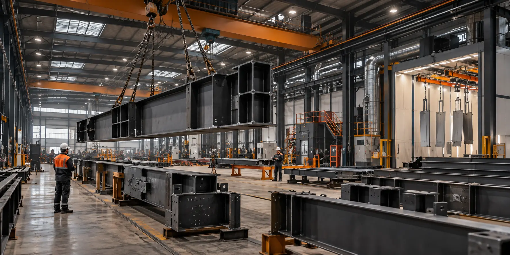 Instalações industriais preparadas para projetos de escala